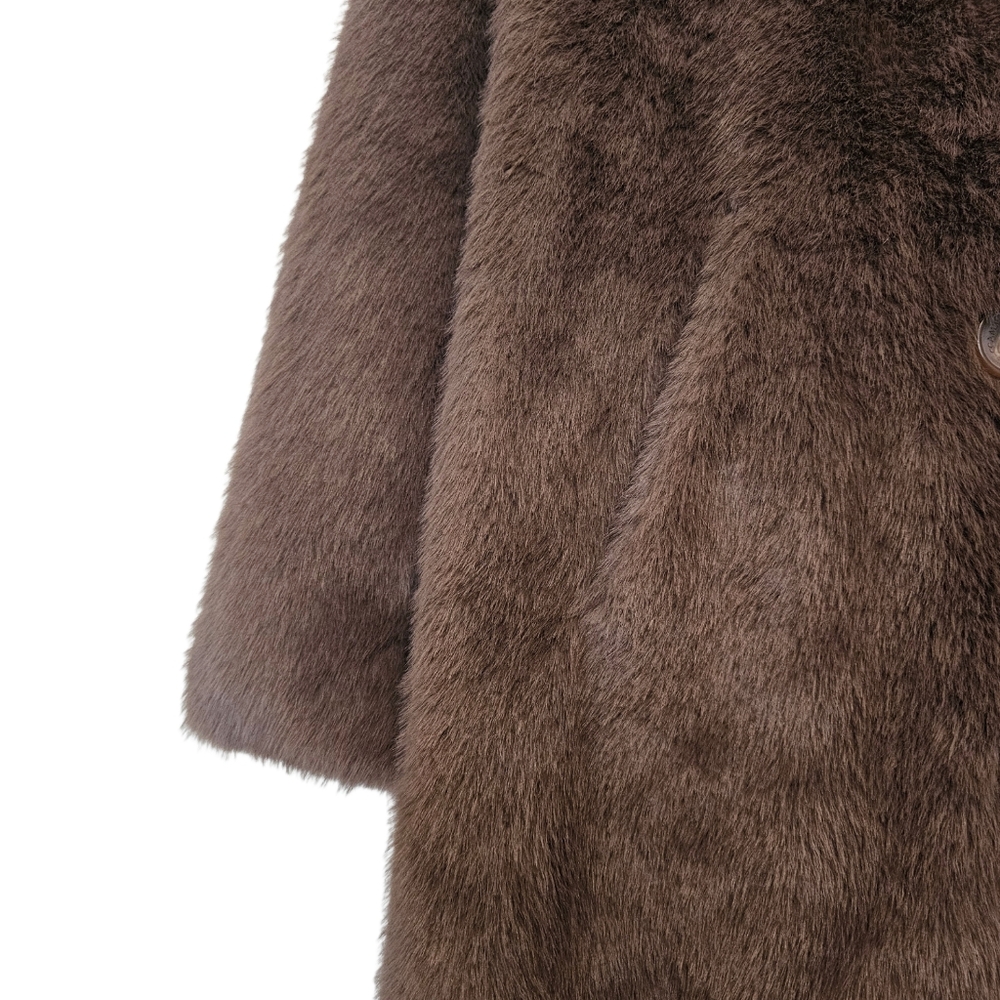 NWT Rebecca Minkoff Long Faux Fur Coat – Size M - Picture 4 of 16